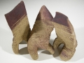 Krocazacy Dom (detail), Stoneware, 25 x 13 x 8 cm, 2004