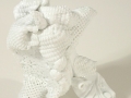 ren zao bao zi (detail), Porcelain, 22 x 15 x 16 cm, 2007