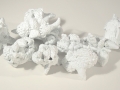 ren zao bao zi, Porcelain, 22 x 15 x 16 cm, 2007